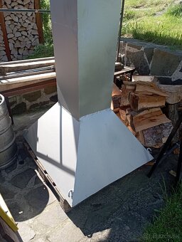 Komín nad gril, dymovod - 2