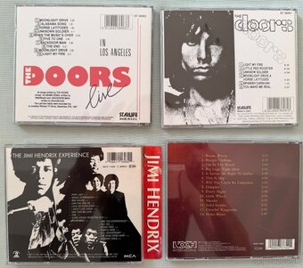 Cdčka The Doors, Jimi Hendrix a John Lee Hooker - 2