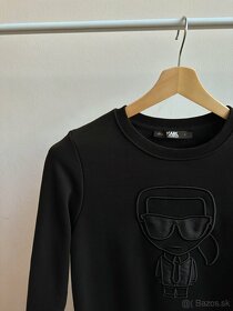 Karl Lagerfeld čierny sveter - 2