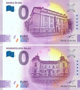 0 euro / 0 € souvenir bankovky 2022/1 - 2