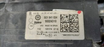 Originál svetlo VW bixenon golf 7 2014 - 2