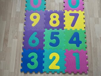 Penové puzzle, čísla - 2