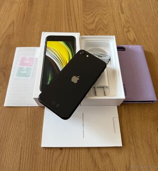iPhone SE 2020 64 gb Black - komplet príslušenstvo, záruka - 2