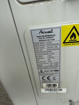 TEPELNÉ ĆERPADLO VZDUCH-VODA AIRWELL 8kW - 2