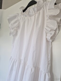 VOLÁNOVÉ ŠATY -nové - M/L - 2