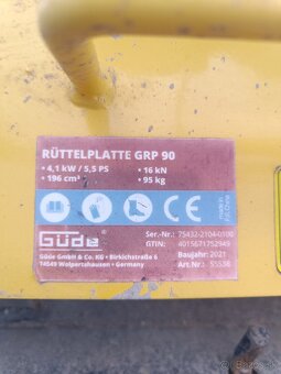 Vibračná doska - 2