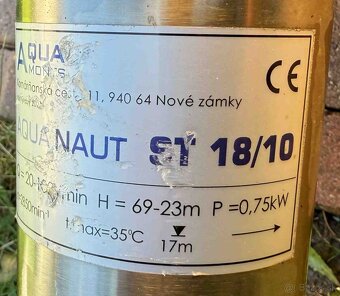 Ponorné erpadlo - 2