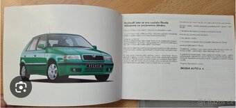 Návod na obsluhu Škoda Felícia - 2