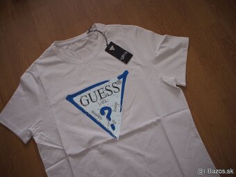 Guess pánske tričko biele - 2