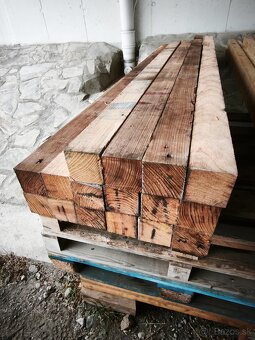 Drevený hranol 8x8 a 6x6 - 2