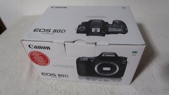 CANON 80D telo nove - 2
