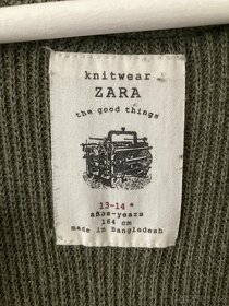 Elegantný chlapčenský sveter zn. Zara - veľ. 164cm - LACNO - 2