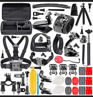 DJI osmo action 4 adventure kit+ 50in1 + ochranné sklá - 2