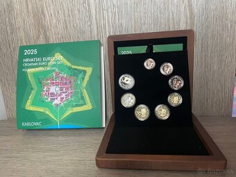 Chorvatsko 2025 Proof set -Karlovac limitovaná edicia 500ks - 2