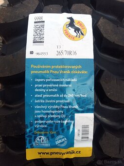 265/70 R16 T3 Vraník 4x4, Offroad, - 2