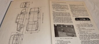 Škoda 1000MB dílenská příručka manuál dobový originál Š1000 - 2