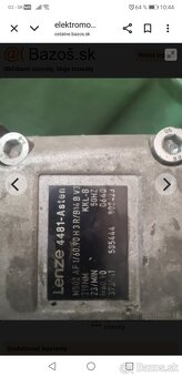 elektromotor s prevodovkou značky LENZE - 2