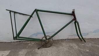 Starý bicykel, rám - Josef Procházka BEZNO - 2