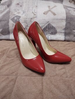 Červené lodičky 35 - 2