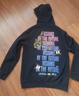 BERSHKA mikina vel.S cierna - 2