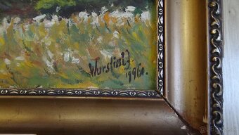 Obraz krajiny rok 1960 - 2