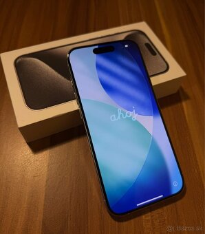 iPhone 15 Pro, White Titanium - 2