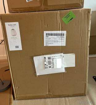 Zavesne svietidlo Bolia "hruska", siva - 2