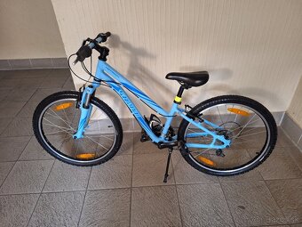 Predám detský bicykel 24kola Specialized modry - 2