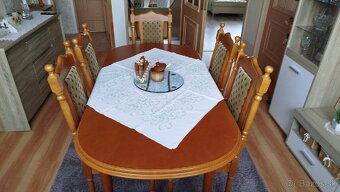 Roskladací stôl+6 stoličiek - 2