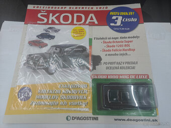 P: model ŠKODA 1000 MBG DE LUXE 1:43 - 2
