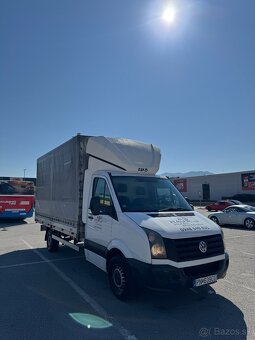 Predám VW CRAFTER rv 2012, 2,0TDi 80kw - plachta - 2