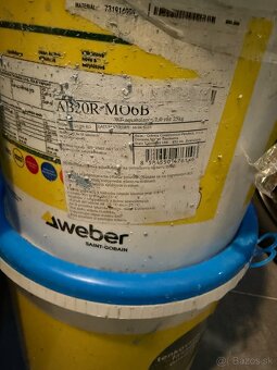 Fasádna farba Weber Aquabalance 2mm točená - 2