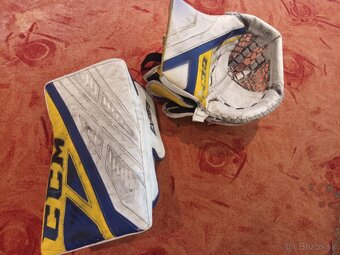 Brankárska lapačka a vyrážačka CCM, Axis a Eflex 4, custom - 2