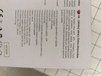 Záložný zdroj Geti GEP500 - 2