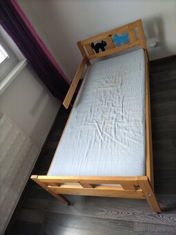 Detská posteľ 70 x 160 s matracom - 2