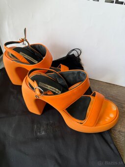 Sandále na opätku karl lagerfeld - 2