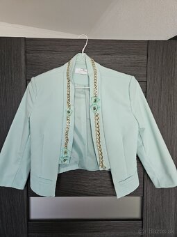 Tyrkysové sako - 2