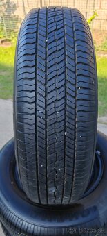 Plechové disky 5x114,3 a letné Yokohama 215/70 R16 - 2