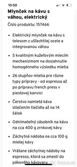 Mlynček na kávu Tchibo - 2