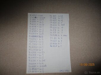 Predám 397ks ložisk  československe za všety 200eur - 2