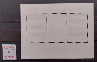 ČSR - aršík - pofis č. 2747A - I. typ - 2