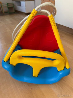 Predám DOLU velkú detskú hojdačku 3v1 - 2