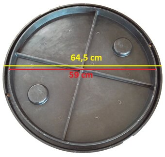 Kompozitný poklop DN 600 - 2