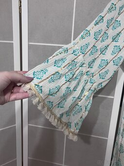 Zelené dlhé šaty - 2