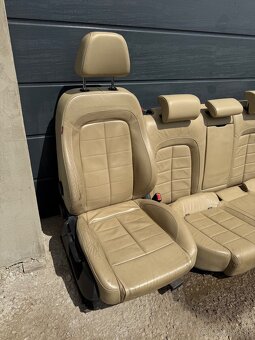 Predám kožené sedadla Seat Exeo . • bez vyhrevu - 2