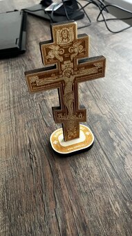 Pravoslávny drevený kríž - 2