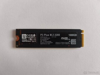 Crucial P3 Plus 1TB, M.2 2280, NVMe - 2