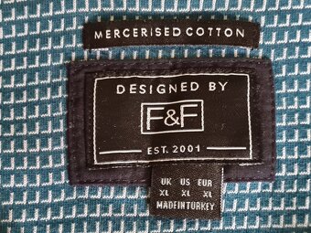 Pánske tmavomodré tričko F&F - XL - 2