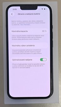 iPhone 13 128GB Midnight TOP stav - 2