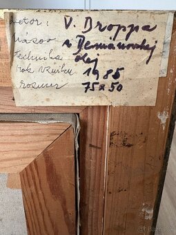 Obraz - olejomaľb – V Demänovskej - 2